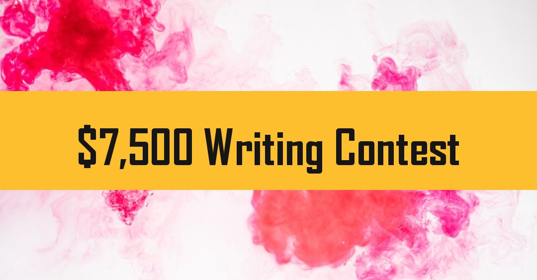 7,500 Fiction Writing Contest from fresh.ink