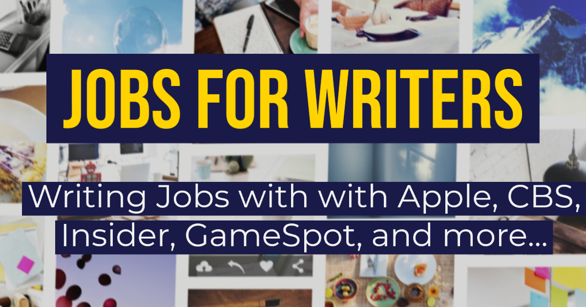 Real Writers Jobs