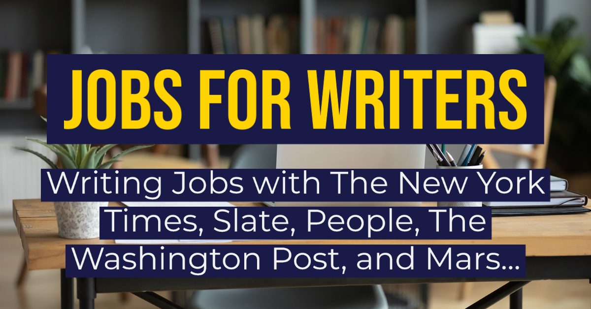 Jobs For New Writers